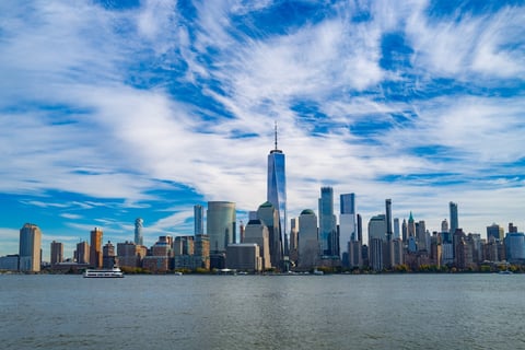 Manhattan NYC skyline skyscrapers