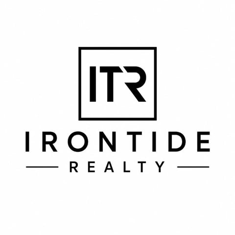 Irontide Realty logo featuring ITR letters in a black square above the full company name